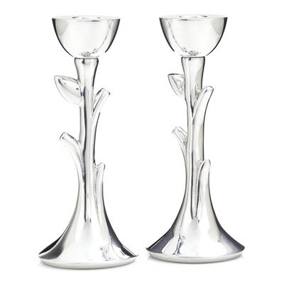 Nambe Nambé Tree Of Life Sabbath Alloy Candle Sticks