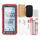 681 Multimetro digitale da 6000 conteggi Misuratore universale ricaricabile anti-scottatura intelligente Tester NCV LCD grande da 5 pollici con retroilluminazione F