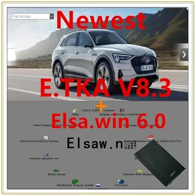2025 ETKA 8.6/8.5/8.3+ ELSAWIN 6.0 Digital Download Parts Catalog Search Tool for Volkswagen New Software Release