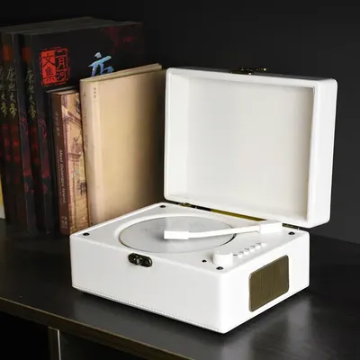 Fever Integrated Lossless Reproductor CD Portable Lossless Stereo CD Player Built-in Speaker Bluetooth Play USB Portable