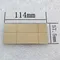 Mini Projector Front Surface Reflector Projector Mirror DIY Accessories High Reflectivity Lens 1PC 114*57.5*2mm