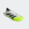 Fußballschuh ADIDAS PERFORMANCE "PREDATOR LEAGUE LACELESS FIRM/MULTI-GROUND", Gr. 42,5, bunt (cloud weiß, core schwarz, lucid lemon), Synthetik, Textil, sportlich, Schuhe, geeignet für Rasen- und Kunstrasenplätze