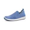 Slipper ARA "Ara Slipper Textil", Damen, Gr. 38, blau (azur), Textil, casual, Schuhe