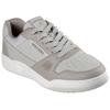 Sneaker SKECHERS "Harry Kane - Off Pitch Collection: Koopa - Harry Kane Court", Herren, Gr. 42, grau, Leder, casual, Schuhe, Retro Sneaker signiert vom weltbekannten Fußballstar Harry Kane