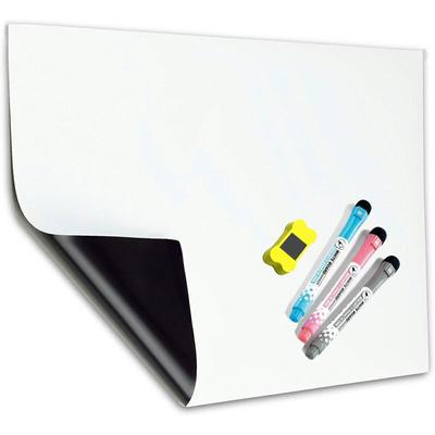 Tigrezy - A3 magnetisches Whiteboard, magnetisches Kühlschrank- und Listen-Whiteboard für Kinder Image