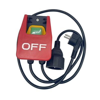 220V Einphasen-Ein-/Ausschalter, Sicherheits-Nullspannungsschalter mit Steckdose, Not-Aus EU-Stecker Image
