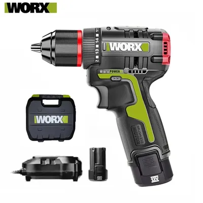 Worx WU130X Handheld Drill Brushless Lithium Drill High Power Handheld Drill Small Steel Cannon Drill Wireless Charging Drill