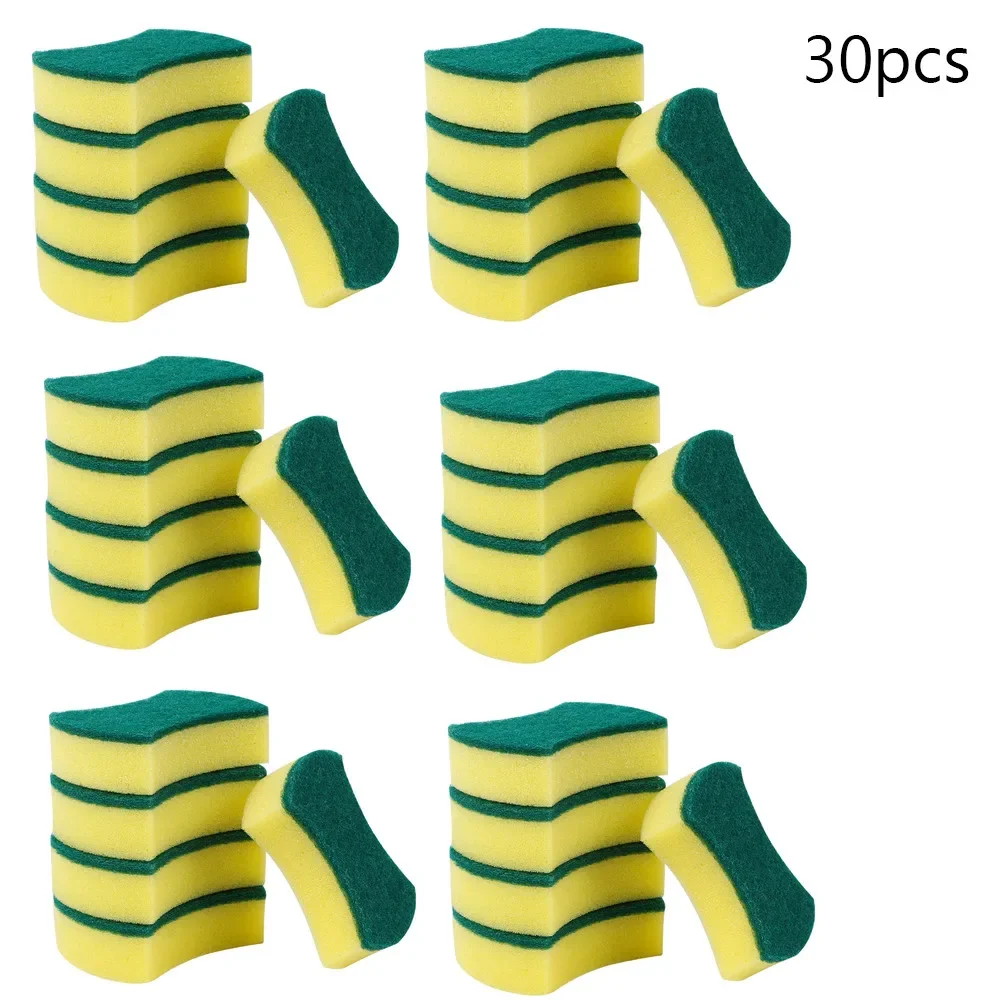 30 Yuan Geschirrspülschwamm, Küche Nano Diamant Sand Magie Reinigung, Topfreinigung, Rostflecken Schwammentfernungsset, Reinigungsbrucker Image