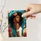 32pcs, Black Women Portrait Postcards, Feminine Charm, Birthday/Anniversary Gifts, Collectibles, Suitable for Gifting, Mailable.