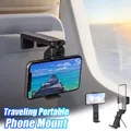 Supporto per telefono portatile per viaggiare Supporto per telefono per auto stabile Supporto per smartphone pieghevole su treno/aereo universale per 4,7-6,9 pollici