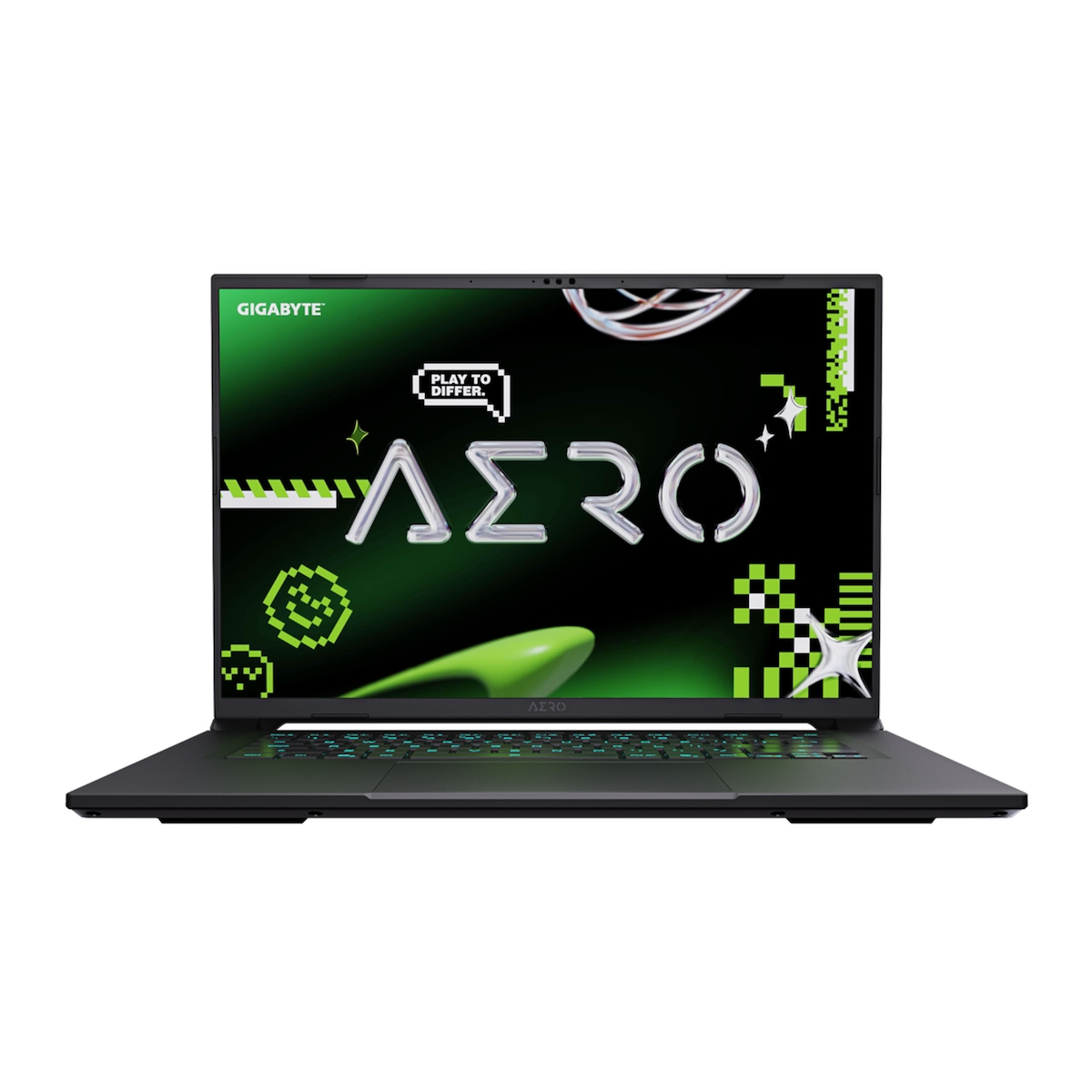 GIGABYTE AERO X16 (Space Gray, 16" WQXGA, AMD Ryzen™ AI 7 350, GeForce RTX™ 5070, 16 GB RAM, 8 TB SSD) mit Windows 11 Pro Image