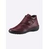 Stiefelette, Damen, Gr. 39, rot (bordeaux), Leder, Glattleder, Textil, Schuhe