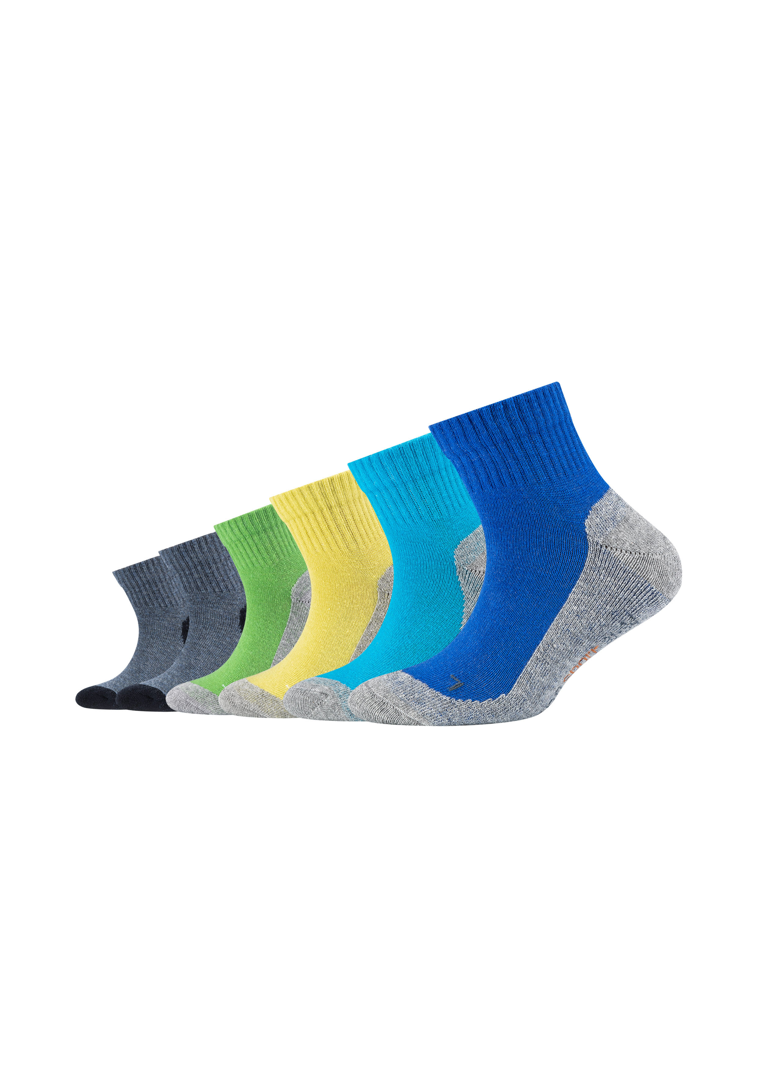 Funktionssocken CAMANO "function", Kinder, Gr. 23-26, bunt, Materialmix, uni und meliert, Socken, mit feuchtigkeitsregulierenden Funktionsfasern Image
