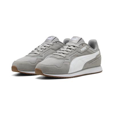 Sneaker PUMA "Softride St Miler Sneakers Erwachsene", Gr. 38, gray echo weiß gum beige, Obermaterial: Kuhleder, Textil, Synthetik; Futter: Textil; Innensohle: Textil; Laufsohle: Gummi, Synthetik, Schuhe Image