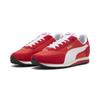 Sneaker PUMA "St Miler Sneakers Erwachsene", Gr. 42, rot weiß for all time, Obermaterial: Kuhleder, Textil, Synthetik; Futter: Textil; Innensohle: Textil; Laufsohle: Gummi, Schuhe