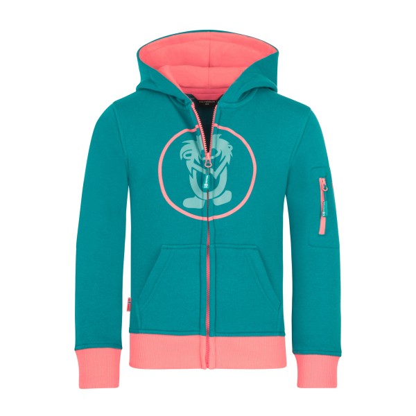 Trollkids - Kids Sortland Jacket - Hoodie Gr 164 türkis