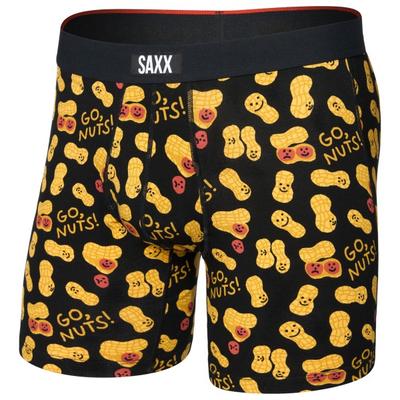 Saxx - Vibe Xtra Boxer Brief Fly - Kunstfaserunterwäsche Gr XXL schwarz Image