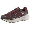 Sneaker SKECHERS "EDGERIDE-EXODIS", Herren, Gr. 47,5, rot (weinrot), Lederimitat, Mesh, sportlich, Schuhe, Trainingsschuh, Trekkingschuh mit Relaxed Fit Passform