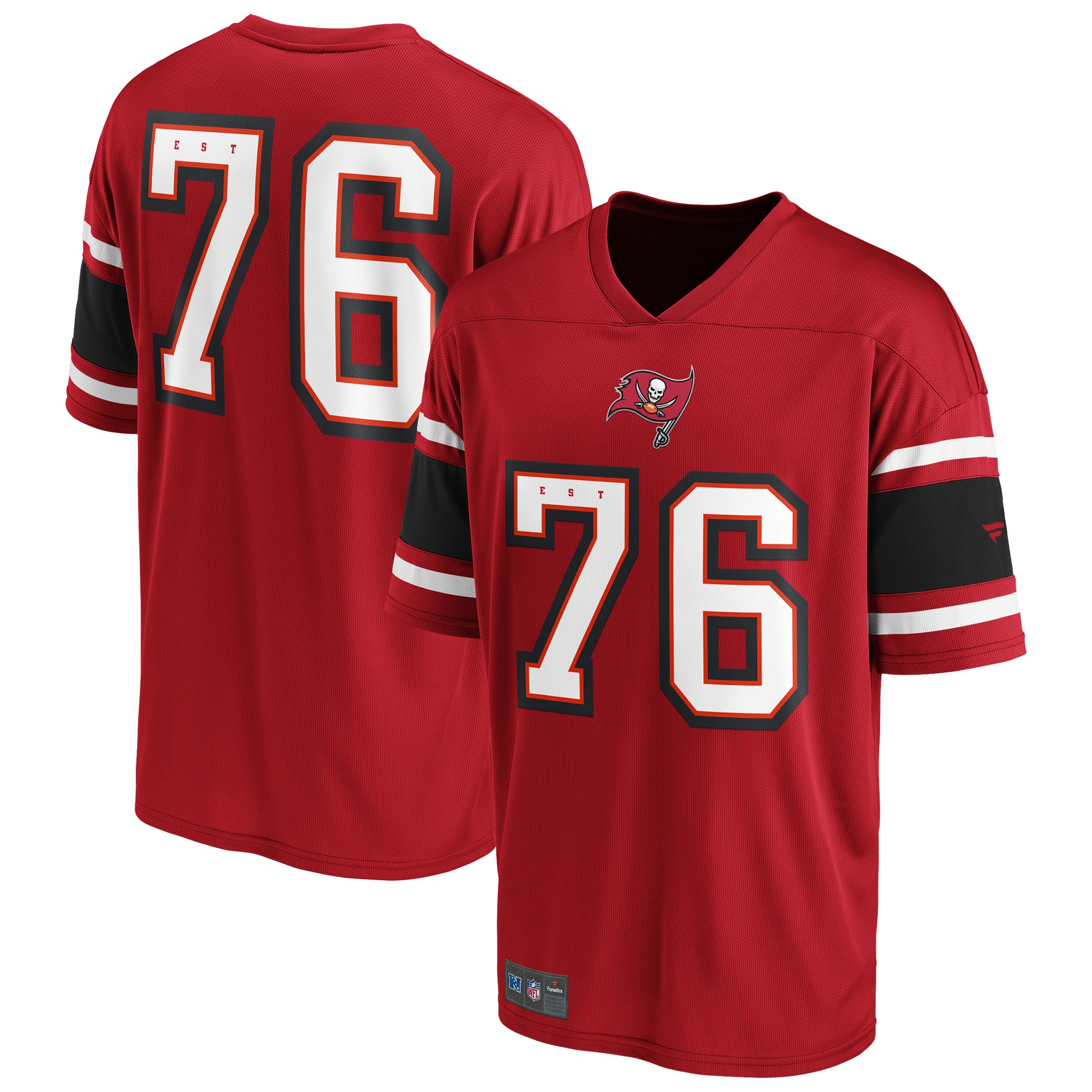 Footballtrikot FANATICS "Fanatics Trikot Tampa Bay Buccaneers Foundation Supporters", Herren, Gr. M, rot, 100% Polyester, Trikots Image