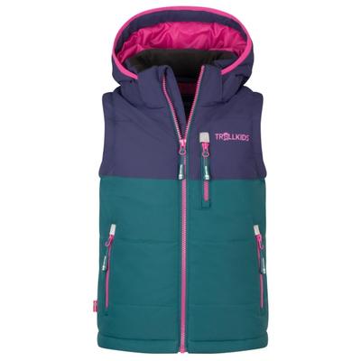 Trollkids - Kid's Narvik Vest XT - Kunstfaserweste Gr 104 bunt Image