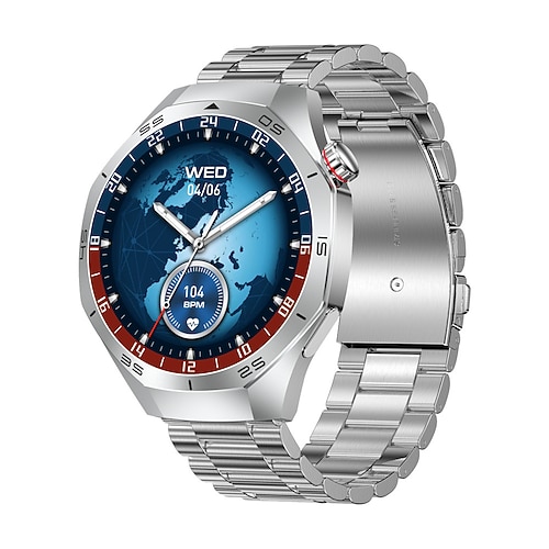 hw95 Smart Watch Herren 1,53 Zoll AMOLED HD Display Sport Health Tracker wasserdichte Bluetooth-Anruf-Smartwatch Image