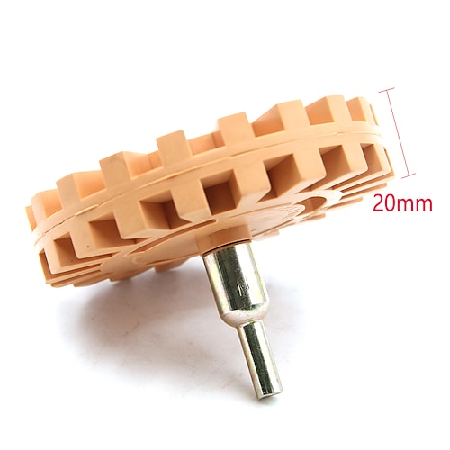 Autoreifen-Polierrad-Aufkleber-Radiergummi, pneumatisches Gummientfernungsrad-Werkzeug zum Entfernen von Nadelstreifen-Aufklebern Image