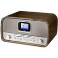 soundmaster DAB970BR1 Radio da tavolo DAB+, FM AUX, Bluetooth, CD, USB Funzione di carica della