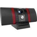 TechniSat MULTYRADIO 4.0 SE, Schwarz/Rot Radio Internet da tavolo DAB+, FM Nero, Rosso