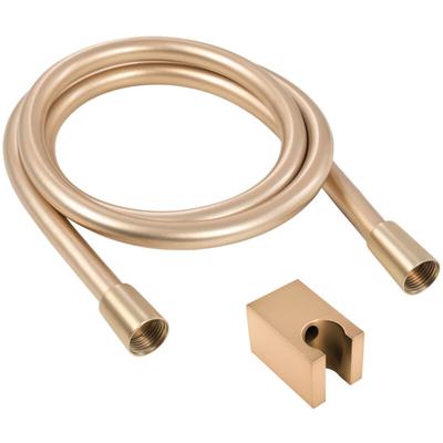 Brauseschlauch tesko, Duschschlauch 1,75 m, Schlauch knickfest für Duschkopf, Mattgold - Schöner Image