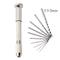 0.5-3mm petite perceuse hélicoïdale à tête ronde mini micro perceuse à main outils de forage du bois manuel foret hélicoïdal kit d