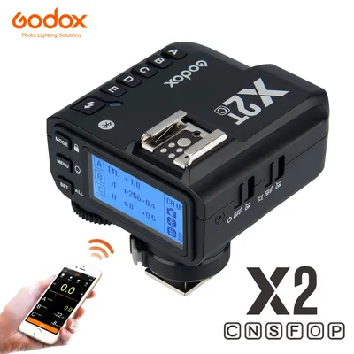 Godox X2T 2.4G TTL Wireless Flash Trigger X2T-C X2T-N X2T-S HSS Transmitter X1 Receiver for Canon Nikon Sony Fuji Olympus Pentax