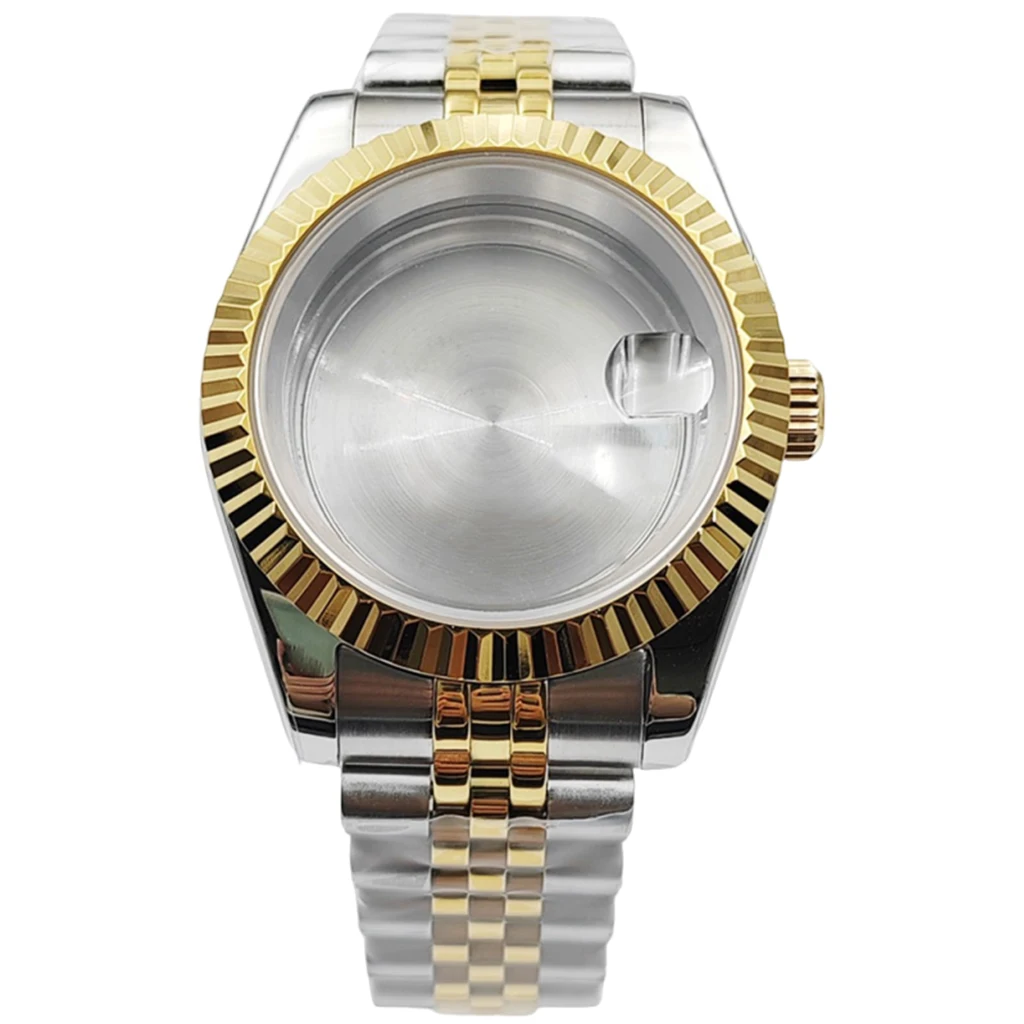 39mm 36mm NH35 Uhrengehäuse Edelstahl Saphirglas für NH35 NH36 ETA2824 ST2130 Miyota8215 8205 Uhrwerk Zubehörteil Image