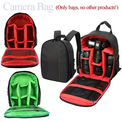 DSLR Camera Bag Backpacks Video Shoulder Case Waterproof Photo Knapsack For Canon EOS For Nikon For Sony A6000 For Fujifilm