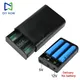 3 18650 Scatola batteria Power Bank Kit fai da te senza saldatura DC5V 12V Serie a doppia uscita Custodia mobile Power Bank con interruttore DC5.5 * 2.1mm