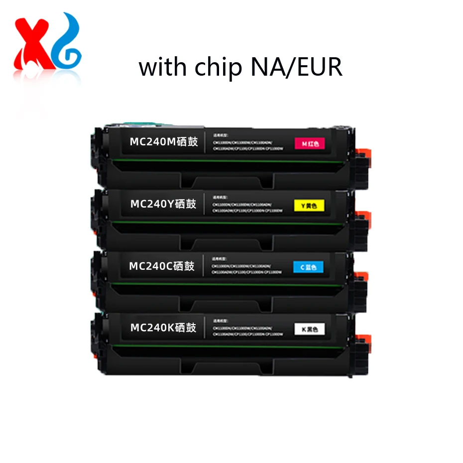 EUR 4.5K Con chip MC240FW Cartuccia Toner Per Ricoh PC200W MC240FW C200 C240 M C240fw 408439 408451 EUR