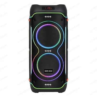 NDR-1810 1000 W Karaoke-Innenlautsprecher Professional Box 710 Großer tragbarer 100 W Hochleistungs-Partyturm Drahtloser BT-Lautsprecher