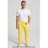Tommy Hilfiger Herren Stoffhose, Gr. 34, gelb, Baumwolle