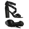 Guess Damen Sandale, Gr. 36, schwarz, kein Etikett