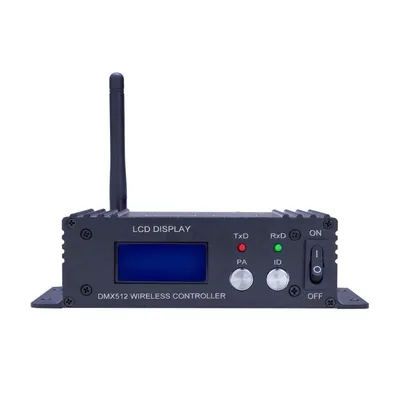 Wireless Controller DMX512 ISM XLR Receiver Transmitter For Disco DJ Party Bar Stage PAR Moving Head Laser Light