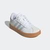 Sneaker ADIDAS SPORTSWEAR, Gr. 38,5, cloud weiß, halo blau, sanftes weiß, Synthetik, Leder, sportlich, Schuhe, inspiriert vom Design des adidas samba