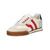 Sneaker GANT "Gant Sneaker Leder", Herren, Gr. 44, rot (weiß, rot), Leder, casual, Schuhe