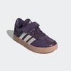 Sneaker ADIDAS SPORTSWEAR "KINDERSCHUH VL COURT 3.0 KIDS", Gr. 35, aurora plum, zero metallic, pink gum, Leder, Synthetik, sportlich, Schuhe, Design auf den Spuren des adidas Samba