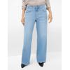 5-Pocket-Jeans BRAX "Style MORGAN", Damen, Gr. 44, Normalgrößen, blau (hellblau), 58% Baumwolle, 41% Lyocell, 1% Elasthan, Jeans