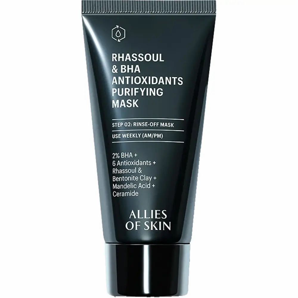 Allies of Skin Rhassoul & BHA Antioxidants Purifying Face Mask – Masch