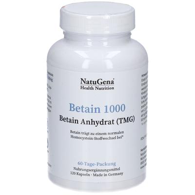 Betain 1000 TMG vegan Kapseln 120 St Image