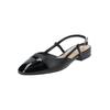 Ballerina STEVE MADDEN "STEVE MADDEN Ballerinas Leder", Damen, Gr. 39, schwarz, Leder, elegant, Schuhe