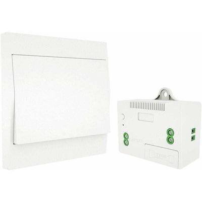 Funkschalter, batterielos, Wandfernbedienung, Wandschalter, stromlos, ohne Verkabelung, Sender für Image