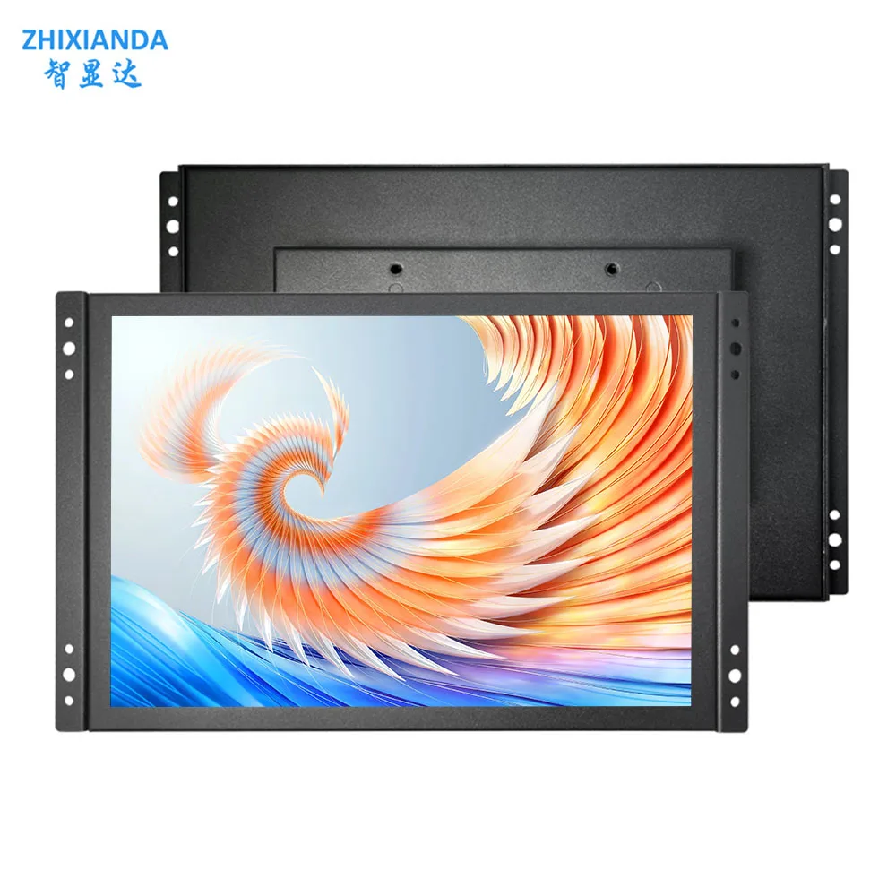 Écran large 10.5 pouces 1920*1280 LCD écran tactile Non capacitif moniteur à cadre ouvert pour industriel avec entrée HD/VGA/USB