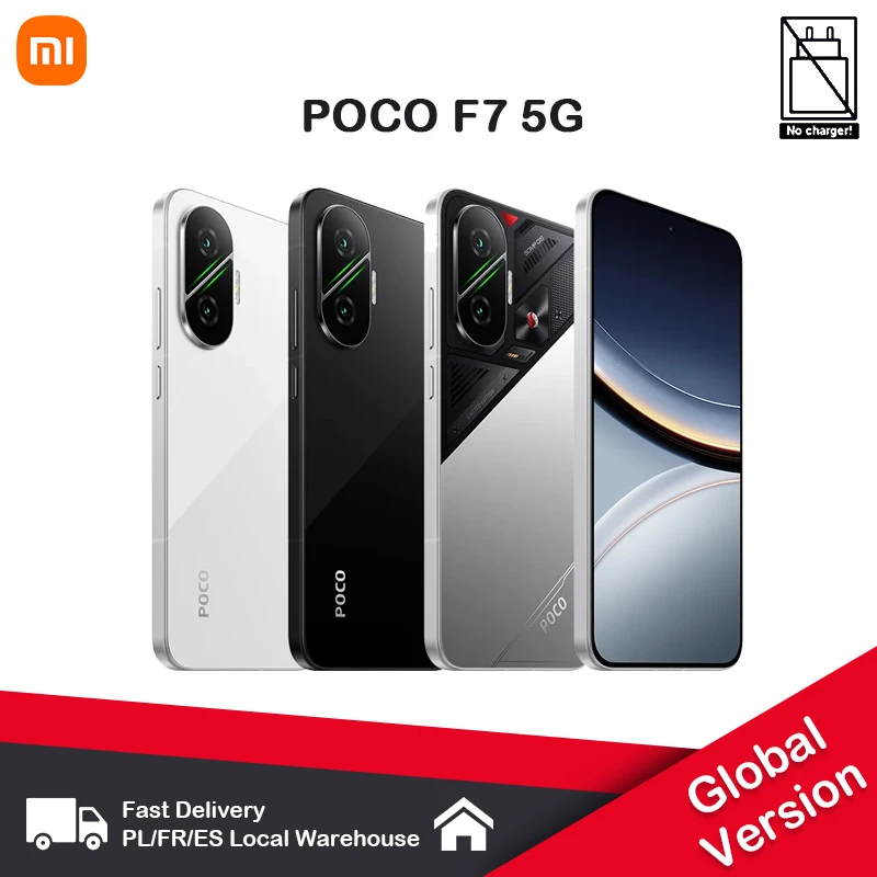 Smartphone POCO F7 5G NFC sans tête de chargement Snapdragon ® Écran 8 Gen4 6500mAh ultra lumineux 6,83