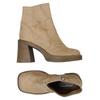 Steve Madden Damen Stiefelette, Gr. 38, beige, kein Etikett